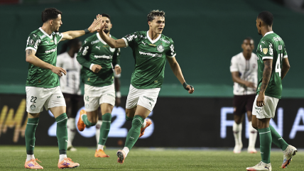   [VIDEO] Los goles de Sosa, Fuch y Veiga en la paliza de Palmeiras a Liga de Quito en la Libertadores 