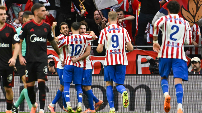 Sevilla cayó con Atlético de Madrid e hiló su tercera derrota consecutiva