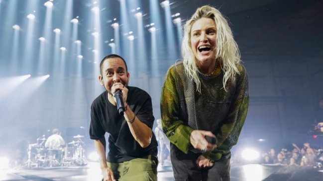 Emily Armstrong conquistó al público chileno en el regreso de Linkin Park al Estadio Nacional