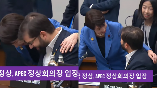 Líder japonesa agradeció a Boric en español por su 