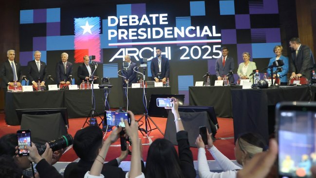 Migración y derechos humanos marcaron el debate presidencial de la Archi