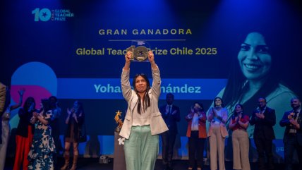   Educadora de párvulos ganó el premio al mejor profesor de Chile 