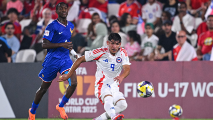   La Roja lamentó una derrota ante Francia en el Mundial Sub 17 de Catar 