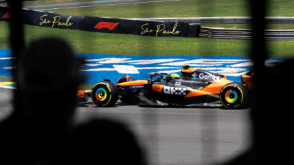   Lando Norris cerró su buena jornada con la 
