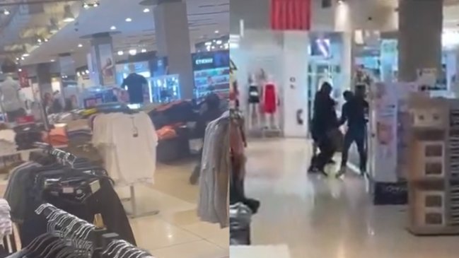 Robo y disparos dentro del mall Arauco Maipú
