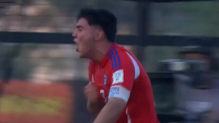   [VIDEO] El capitán Bruno Torres adelantó a La Roja ante Uganda en el Mundial sub 17 
