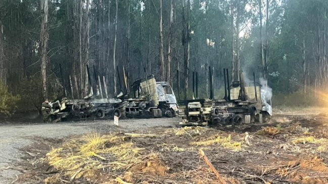 La Araucanía suma cuarto atentado incendiario en 48 horas
