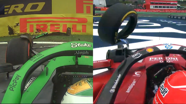 [VIDEOS] Bortoleto y Leclerc fuera: El accidentado inicio del GP de Brasil