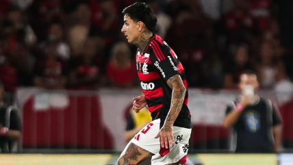   Flamengo de Pulgar batió al complicado Santos y alcanzó a Palmeiras en la cima del Brasileirao 