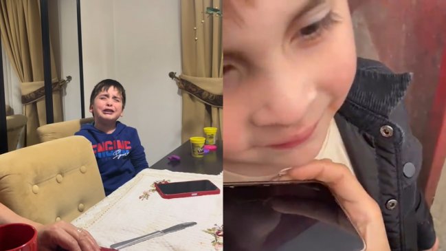 Niño rompió en llanto al enterarse del fin del mandato de Boric: Fue invitado a La Moneda