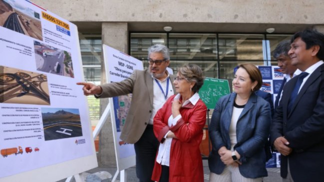 MOP y GORE lanzan inversión de $600 mil millones para Corredor Bioceánico en Antofagasta