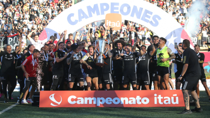   Colo Colo recordó el aniversario del título obtenido en disputa con la U en 2024 