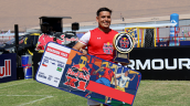 Ariel Peso se coronó campeón en torneo de fútbol de uno contra uno y representará a Chile en Brasil