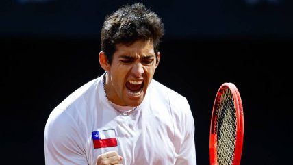   Cristian Garin debutó con el pie derecho en Montevideo y se acercó al top 100 