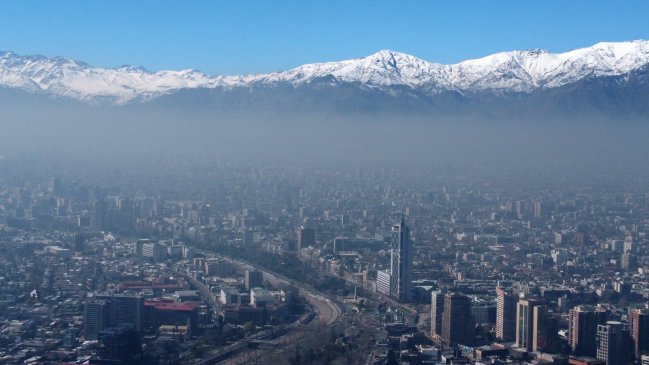 Chile es el país con mayor contaminación del aire de la OCDE