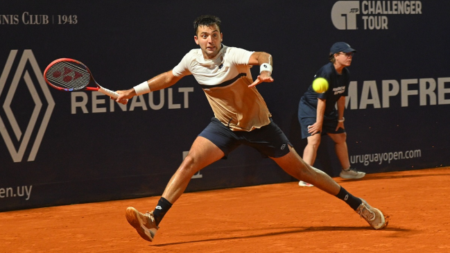 Barrios sigue en racha y animará semifinal chilena ante Garin en Montevideo