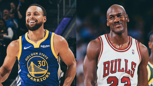 Stephen Curry igualó a Michael Jordan en histórico registro de la NBA