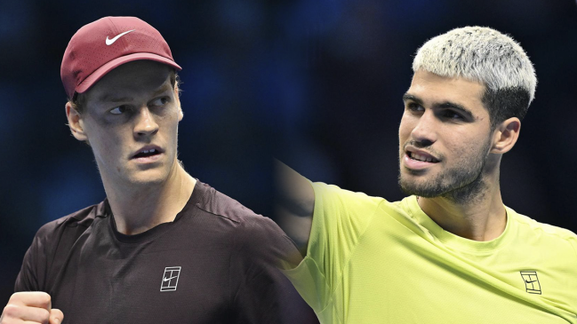 ¿Cuándo y dónde ver la final del Masters de Turín entre Jannik Sinner y Carlos Alcaraz?