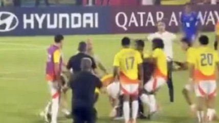  [VIDEO] Duelo entre Francia y Colombia terminó en trifulca en el Mundial sub 17 