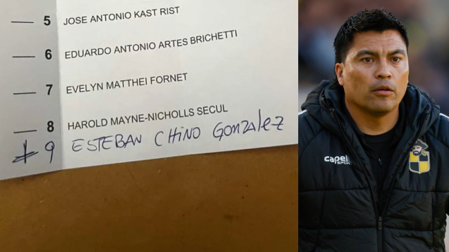 Hinchas de Coquimbo “votaron” por Esteban González en elección presidencial