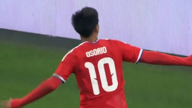   [VIDEO] Darío Osorio puso en ventaja a la selección chilena con golazo ante Perú 