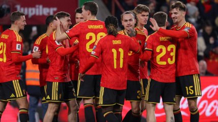   Bélgica selló su pasaje al Mundial de 2026 con un categórico 7-0 a Liechtenstein 