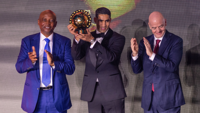 Achraf Hakimi ganó el Balón de Oro Africano de 2025