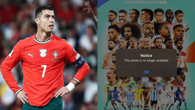FIFA tuvo que borrar publicación del Mundial 2026 tras ausencia de Cristiano Ronaldo