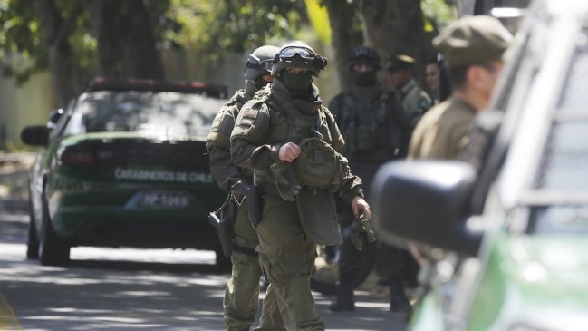 Hallan proyectil de mortero en plena vía pública de Estación Central