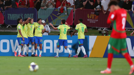   Brasil clasificó con dramatismo a las semifinales del Mundial sub 17 