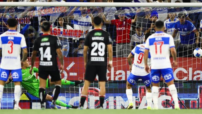[VIDEO] Fernando Zampedri no falló de penal y adelantó a la UC sobre Palestino