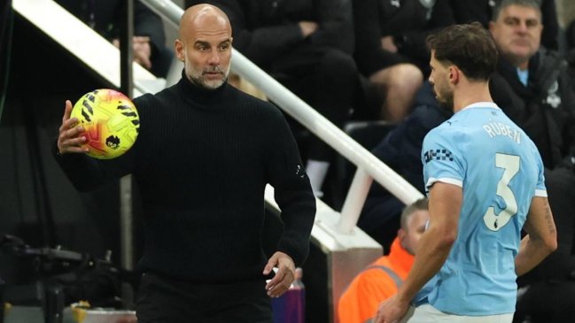 Guardiola se enfadó visiblemente con un camarógrafo tras la derrota de Manchester City