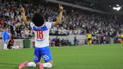   [VIDEO] Eduard Bello acercó a la UC a Copa Libertadores con el 2-1 sobre Palestino 