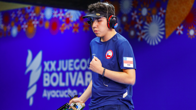 Diego Parra logró la primera medalla para el Team Chile en los Juegos Bolivarianos