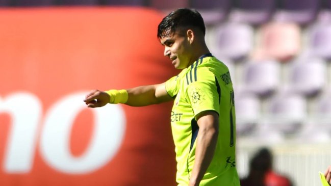 Fabián Hormazábal salió lesionado en el primer tiempo de la visita de U. de Chile a O'Higgins