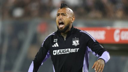   Baja sensible para Colo Colo: Arturo Vidal quedó suspendido para el duelo ante Cobresal 