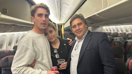 Joven chileno que estuvo preso dos semanas en EE.UU. ya regresó al país