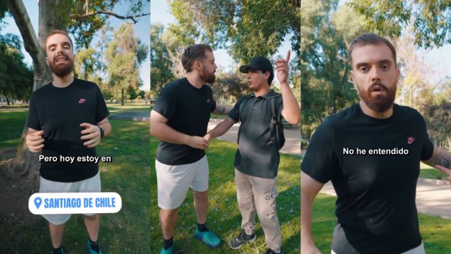 Ibai Llanos llegó a Chile y cuestionó el acento nacional: 