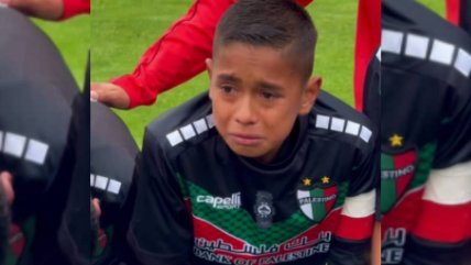   [VIDEO] Joven capitán de la sub 12 de Palestino emocionó a todos con arenga tras eliminar a Colo Colo 