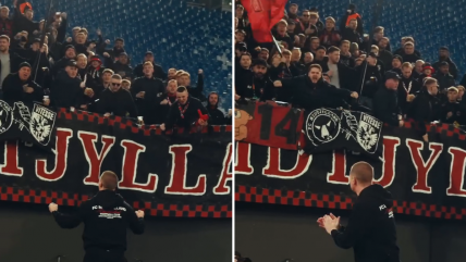   [VIDEO] DT de Midtjylland lideró animado grito 