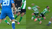 [VIDEO] Insólito problema en Betis: Patadón entre compañeros lesionó a Isco y Amrabat