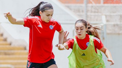   La Roja Femenina tuvo su última práctica antes del partido con Perú en la Liga de Naciones 