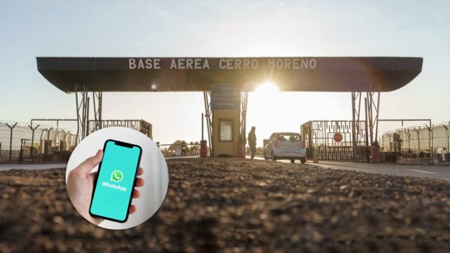 Base Aérea Cerro Moreno en Antofagasta.