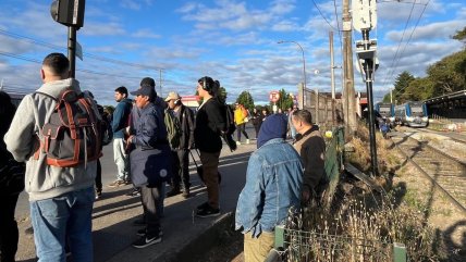   Biobío: Robo de cables obligó a suspender varios servicios del Biotrén 