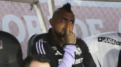 Vidal tuvo trabajo diferenciado tras sumarse tarde a la práctica en Colo Colo