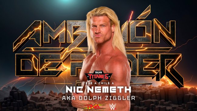 Dolph Ziggler aterrizará en Chile para evento de Guerra de Titanes en marzo de 2026