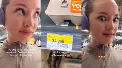   Influencer rusa cuestionó altos precios de productos en supermercados: 