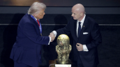 Infantino le entregó a Trump el primer Premio FIFA de la Paz