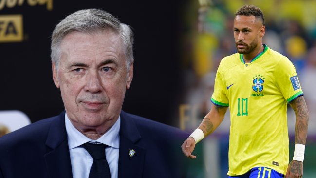 Ancelotti: Si Neymar merece estar en el Mundial, estará y punto