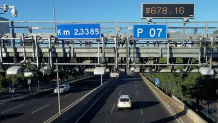 Tarifas del TAG y peajes en autopistas aumentarán 3,4% en 2026